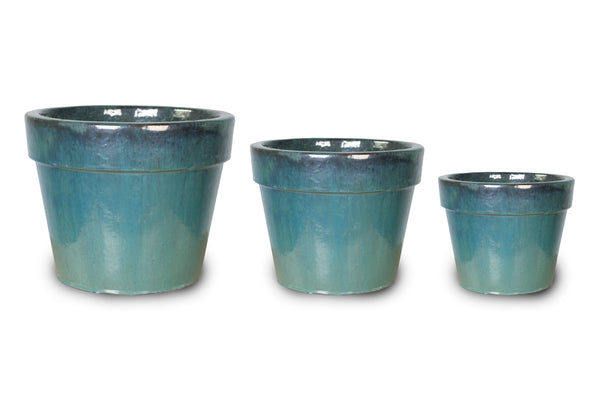 Glazed Basic Pot Celadon S3 D18/38H15/30
