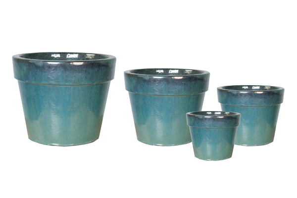 Glazed Basic Pot Celadon S4 D18/47H16/39