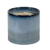 Yall Glazed Cylinder  Blue D12.5H11.5