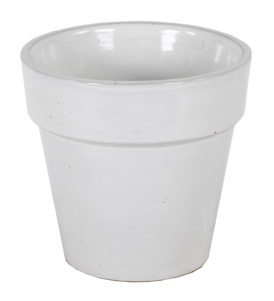 Grace Basic Pot Shiny White D20H20