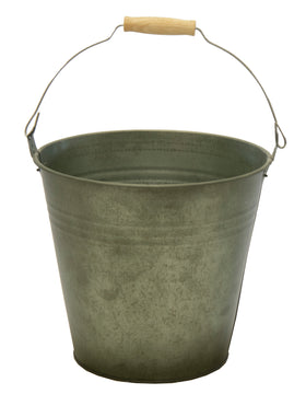Zinc Vintage Green Bucket 1 Litre D13H11